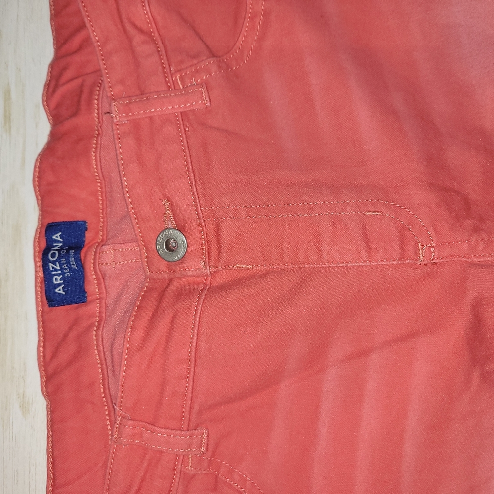 Melon Color Skinny Jeans